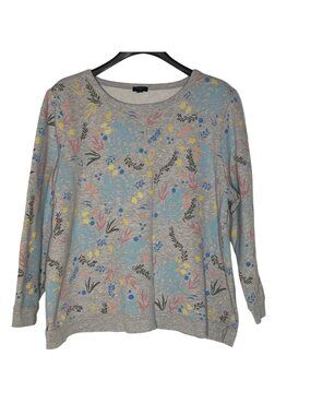 Talbots Ocean Octopus Sweatshirt Sz 2X Vacation Resort Pullover